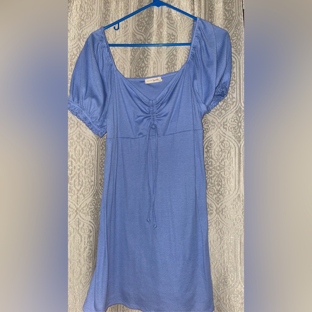 Live to be spoiled blue dress from kohls XXL